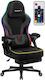 Huzaro Force 4.6 Gaming Chair with RGB Lighting and Footrest Black