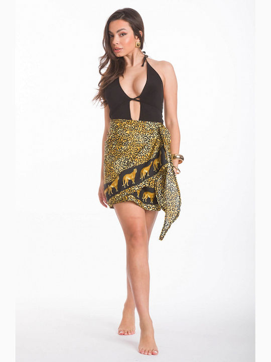 Rima Beachwear Feminin Caftan de Plajă Coffee