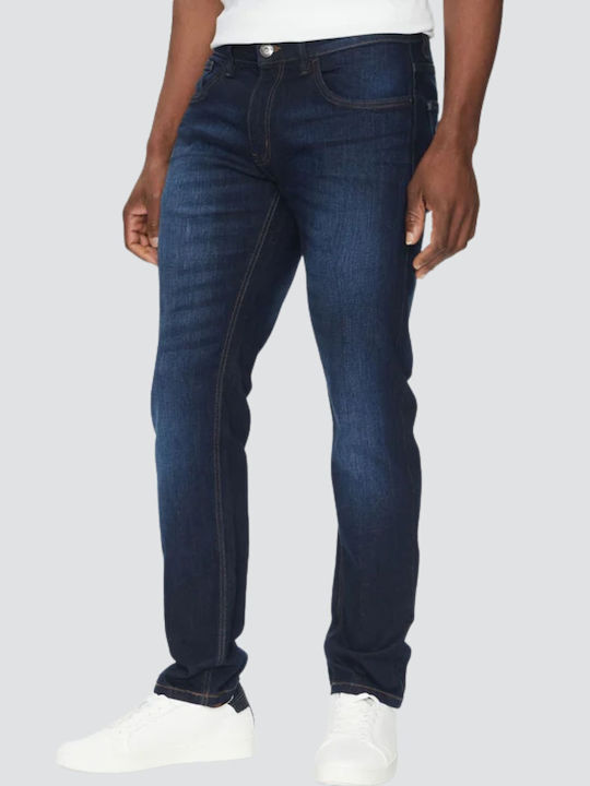 Indicode Men's Jeans Pants Elastic Regular Fit Dark Denim