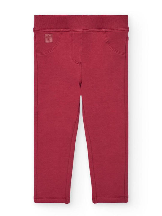 Boboli Kinder Leggings Lang Red
