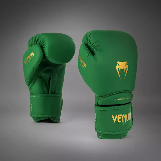 Venum Contender Boxhandschuhe für Kampf Grün