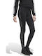 3 Stripes Instruire Colanti de femei Lung Colanti Negru