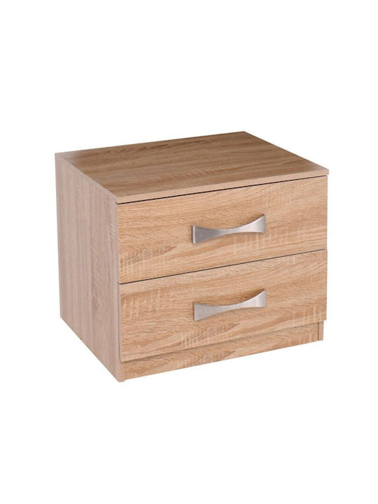 Nachttisch Life Beige 48x40x39cm
