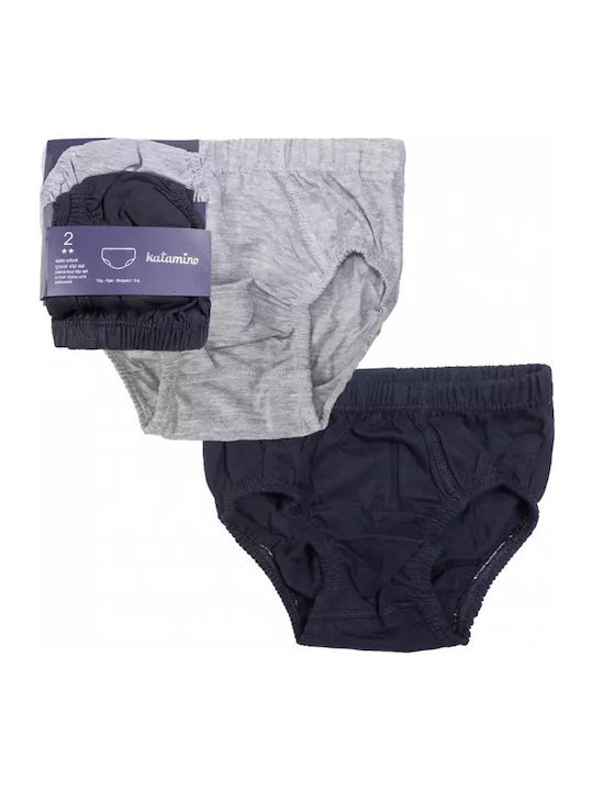Online Set of Kids' Briefs Black 4pcs