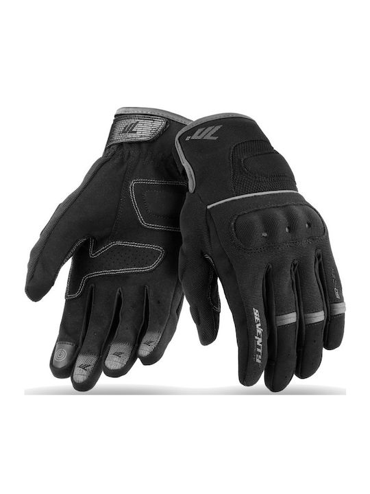 Seventy Degrees SD-C56 Summer Men's Gloves Urban Black/Grey
