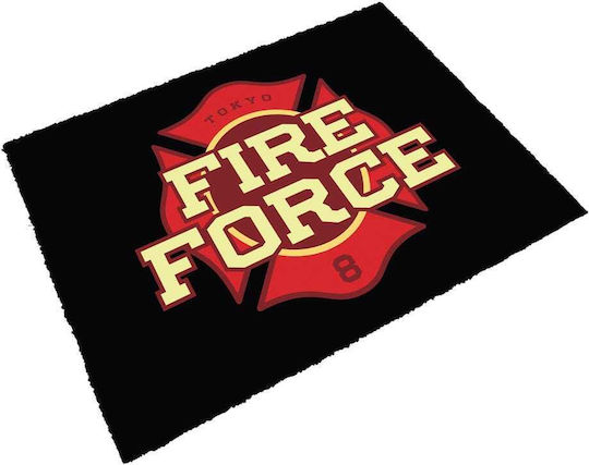 Fire Force 60x40 cm Logo Rote Fußmatte