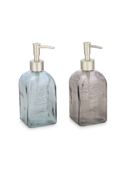 Δοχείο Κρεμοσάπουνου Γυάλινο Vintage 1500ml 7x19cm Viosarp 5206753046752