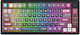 Redragon Uranus Pro 82 Ασύρματο Gaming Μηχανικό Πληκτρολόγιο Tenkeyless με RGB φωτισμό (Αγγλικό US)