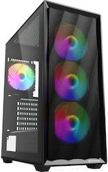 Sharkoon VK4 Rainbow Gaming Midi Tower με Πλαϊνό Παράθυρο