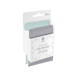 Gaiam Resistance Bands Set 2 Pieces Black