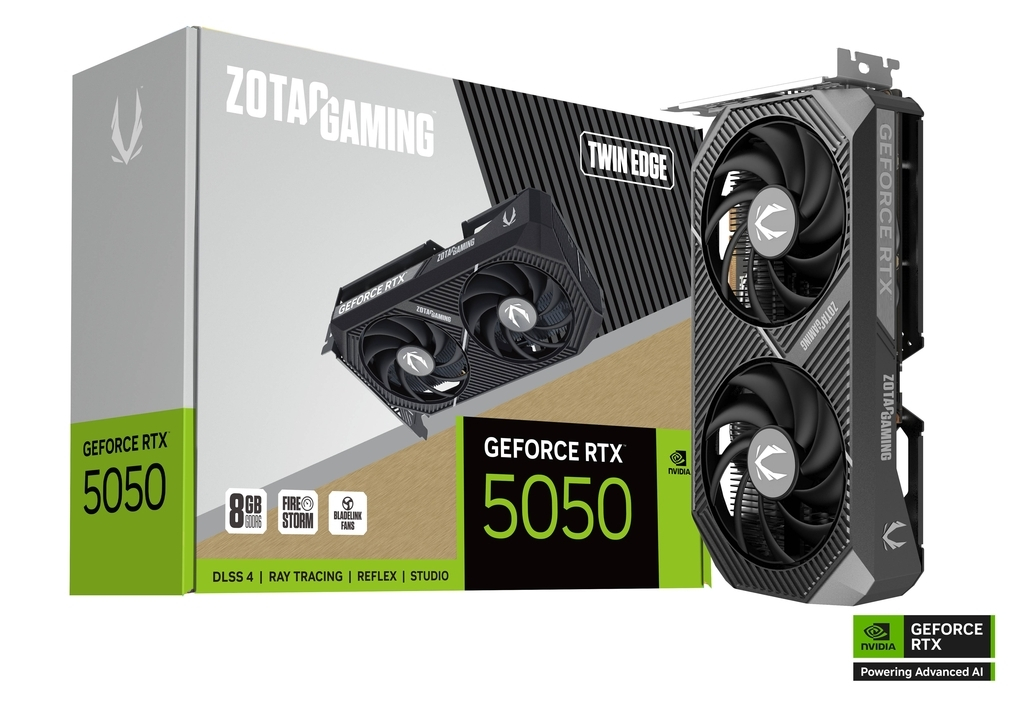 Zotac GeForce RTX 5050 8GB GDDR6 Twin Edge Κάρτα Γραφικών