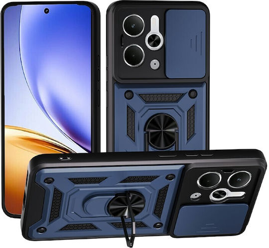 Mad Mask Back Cover Plastic / Silicone Blue (Realme 14 5G, Realme P3 5G)
