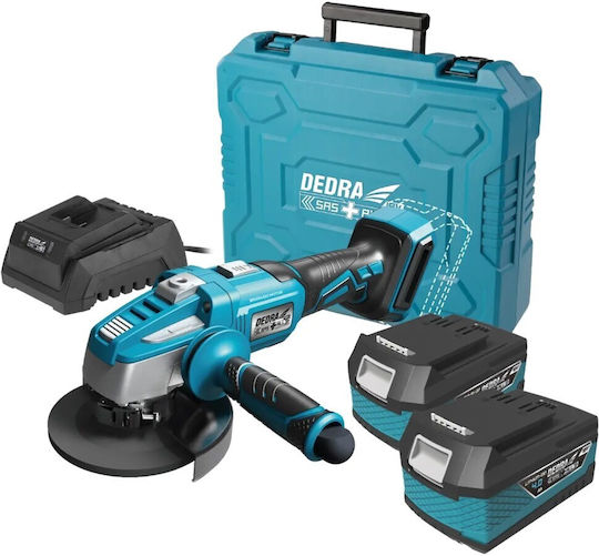 Dedra DED7030A10 Τροχός Μπαταρίας Brushless με Ρύθμιση Στροφών 2x4Ah