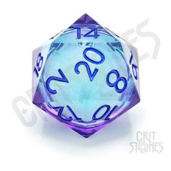 Critstones Liquid Core Würfel D20 Mondlicht Mystery 3 Cm Critstones Liquid Core Würfel D20 Mondlicht Mystery 3 Cm