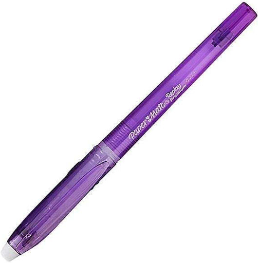Papermate Pen Ballpoint 0.7mm Purple with Blue Ink