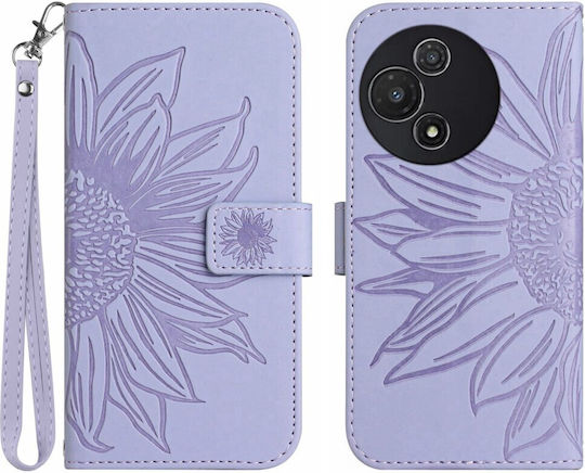 Sun Flower Wallet Violet (TCL 60R 5G)