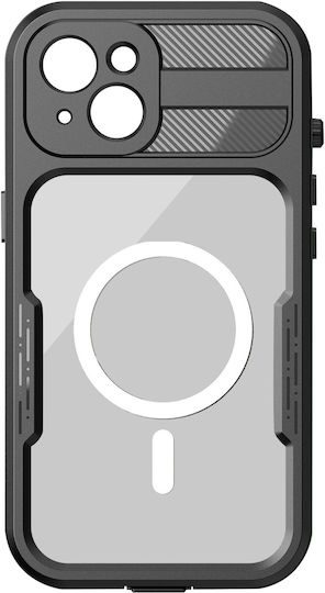 Complete Case Iphone 14 Waterproof Ip68 Redpepper Transparent Contour