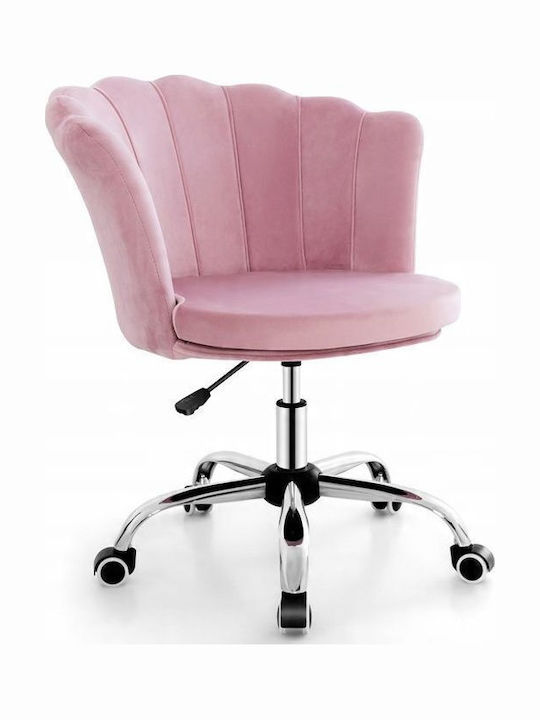 Costway Office Chair Pink Costway Office Chair Pink