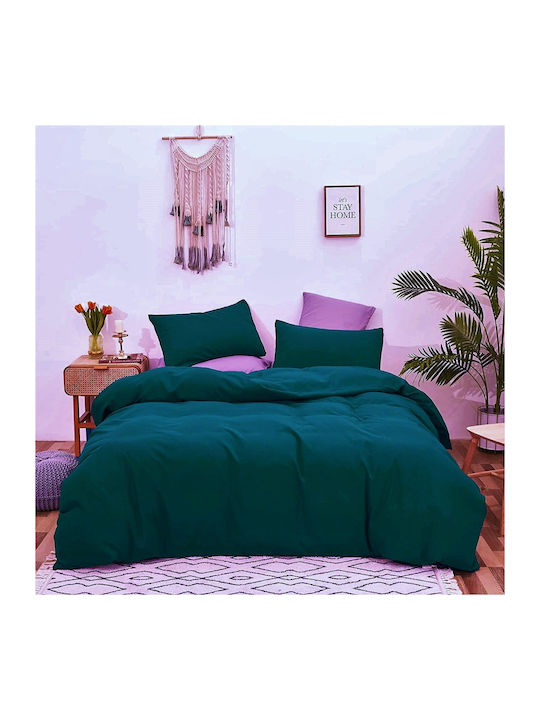 Kotonia Home Cearșaf Super dublu 220x240cm. Azure