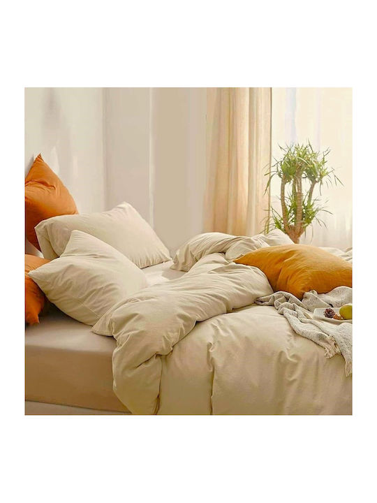 Kotonia Home Cearșaf Super dublu 220x240cm. Cap...