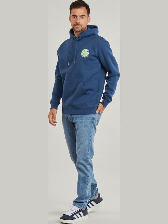 Rip Curl Sweatshirt with Hood Blue
