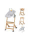 Kinderkraft Enock & Bouncer Calmee Baby Hochstuhl 2 in 1 Braune
