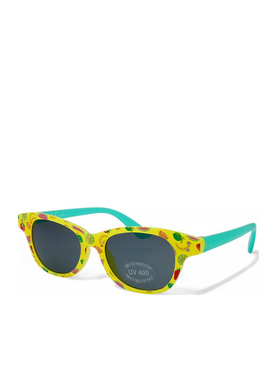 Optosquad Butterfly Kids Sunglasses Yellow
