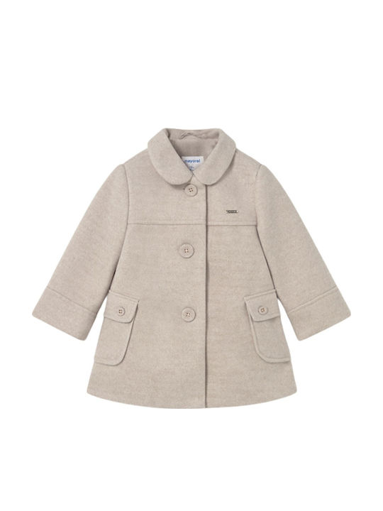 Mayoral Kinder Mantel Beige