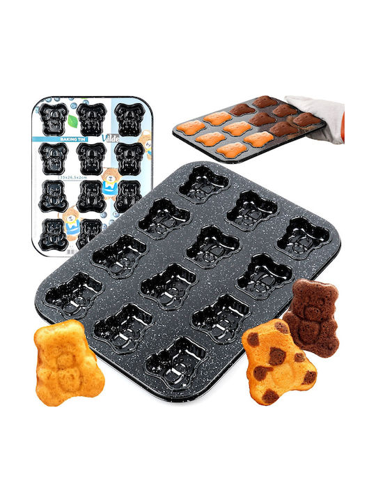 Orion Φόρμα Ζαχαροπλαστικής για Cupcakes/Muffins 35x26.5x2εκ.