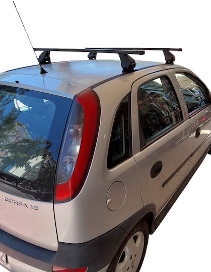 Menabo Kit Car Roof Bars Legs Menabo Aluminum Omega Medium Opel Corsa C 2000-2006 2 Pieces Mb.ocorsac.17