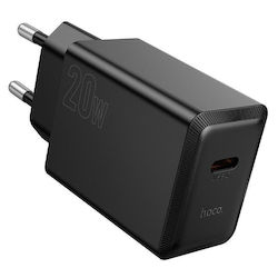Hoco Φορτιστής Χωρίς Καλώδιο με Θύρα USB-C 20W ...