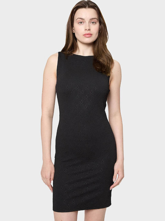 Naironi Summer Mini Dress Black