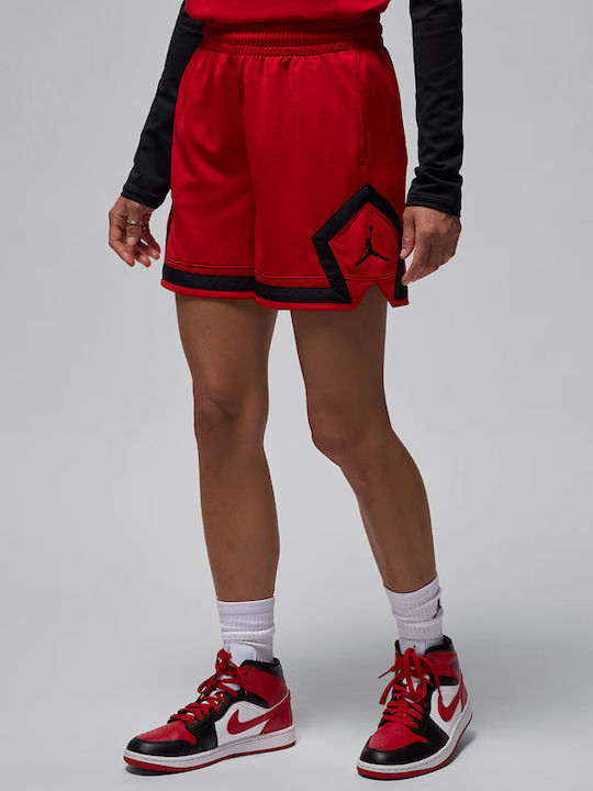Jordan Γυναικεία Αθλητική Βερμούδα Dri-Fit Κόκκινο