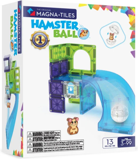 Magna-Tiles Магнитна Конструктивна Игра за Деца 3+ години+ Години