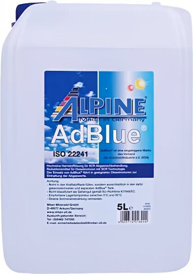 Alpine Разтвор на Урея за SCR Катализатори на Дизелови Мотори 5л