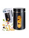 Orion Vaza Uz General cu capac Sticlă Negru 1000ml