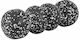 6 Spots Round Roller 45cm Gray