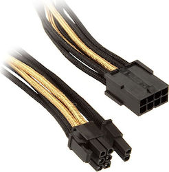 Silverstone Pcie 8-pin Pcie 8-pin 0.25m Χρυσό Sst-pp07-pcibg