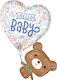 31'' Balloon Teddy Bear ''hello Baby''