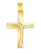 Eforo Women's Gold Cross 14K