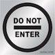 Infosign Πινακιδες Σημανσης Plexiglass Silver Do Not Enter 14χ14cm 13056