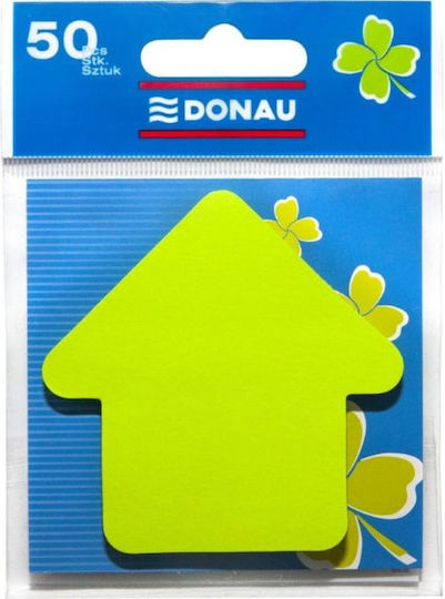 Αυτοκολλητα Χαρτακια Βελος 70x70 50φ Πρασινο Donau