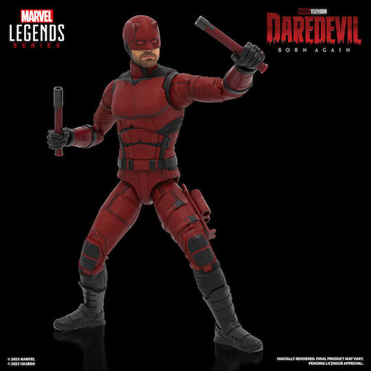 Hasbro Marvel Daredevil Wiedergeboren Action-Figur Höhe 15cm in Maßstab 1:11