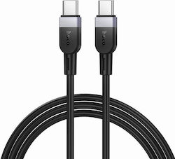 Hoco X109 Energy USB 3.2 USB-C мъжки - USB-C мъжки 60W 1м (GER-HC-X109TC1M-BK) Hoco X109 Energy USB 3.2 USB-C мъжки - USB-C мъжки 60W 1м (GER-HC-X109TC1M-BK)