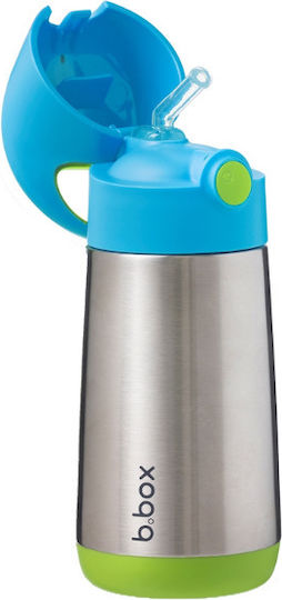 B.Box Kids Water Bottle Thermos Stainless Steel with Straw 350ml