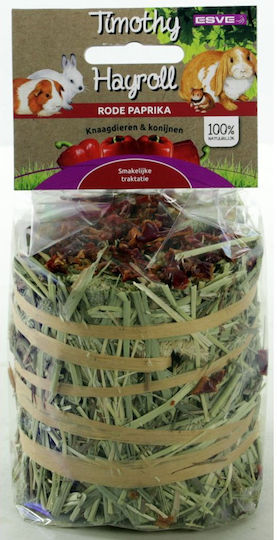 Esve Timothy Hay Roll Paprika Rabbit & Rodents 100gr