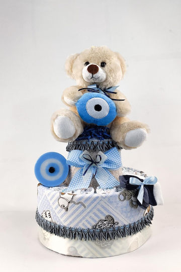 Dama Koupa Handmade Diaper Cake for Boy