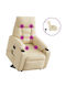 Πολυθρόνα Relax Massage Κρεμ 72x90x99cm