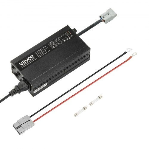 Vevor 12V 10A Lithium Battery Charger 14.6V AC-DC LiFePO4 Smart Charger RV