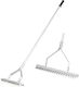 Costway NP12138 Gartenrechen Bogenharke mit Stiel